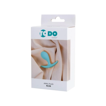 Korek analny ToDo Blob miętowy 5,5 cm