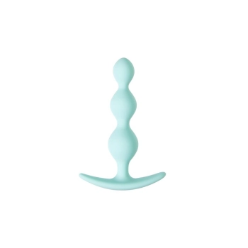 ToDo by Toyfa Anal plug Triple, silicone, mint, 10.5 cm, O 2.4 cm