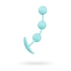 ToDo by Toyfa Anal plug Triplex, silicone, mint, 15 cm, O 2.5 cm