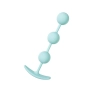 ToDo by Toyfa Anal plug Triplex, silicone, mint, 15 cm, O 2.5 cm