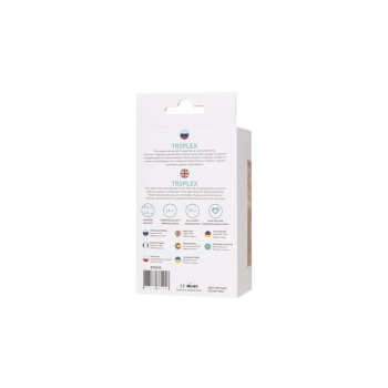 ToDo by Toyfa Anal plug Triplex, silicone, mint, 15 cm, O 2.5 cm