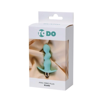 Wibrator analny ToDo Bland Mint 12 cm