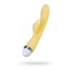 Wibrator króliczek Flovetta Aster silikonowy żółty USB 22 cm