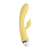 Wibrator króliczek Flovetta Aster silikonowy żółty USB 22 cm