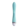 Wibrator króliczek Flovetta Iris silikonowy miętowy USB 22 cm