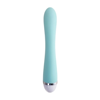 Wibrator króliczek Flovetta Iris silikonowy miętowy USB 22 cm