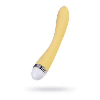 Wibrator punktu G Flovetta Calla silikonowy żółty USB 22 cm