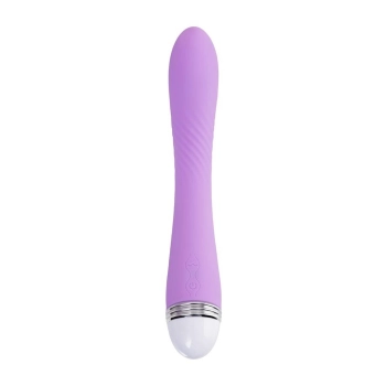 Wibrator punktu G Flovetta Lantana silikonowy fioletowy 22 cm USB