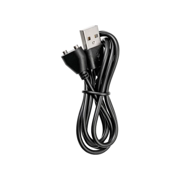 Mini wibrator szminkowy Pansies Toyfa czarny ABS 9 cm USB
