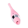 Multifunctional erogenous zone stimulator Flovetta by Toyfa DAHLIA, silicone, pink, 14 cm