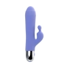 Wibrator króliczek Flovetta Crocus silikonowy fioletowy 17.5 cm USB