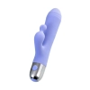 Wibrator króliczek Flovetta Crocus silikonowy fioletowy 17.5 cm USB