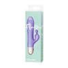Wibrator króliczek Flovetta Crocus silikonowy fioletowy 17.5 cm USB