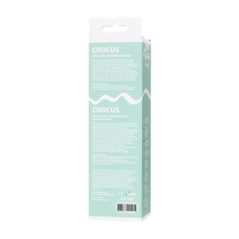 Wibrator króliczek Flovetta Crocus silikonowy fioletowy 17.5 cm USB
