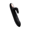 Unrealistic WANAME D-SPLASH HAIL vibrator, silicone, black, 23.8 cm