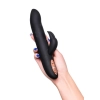 Unrealistic WANAME D-SPLASH HAIL vibrator, silicone, black, 23.8 cm