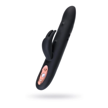 Unrealistic WANAME D-SPLASH HAIL vibrator, silicone, black, 23.8 cm