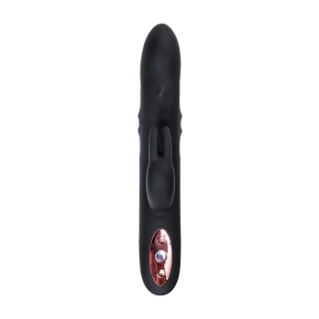 Unrealistic WANAME D-SPLASH HAIL vibrator, silicone, black, 23.8 cm