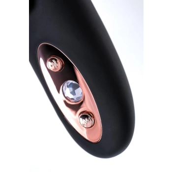 Unrealistic WANAME D-SPLASH HAIL vibrator, silicone, black, 23.8 cm