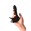 Masażer prostaty Erotist silikonowy czarny 14 cm