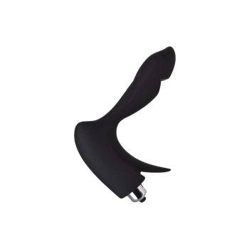 Masażer prostaty Erotist silikonowy czarny 14 cm