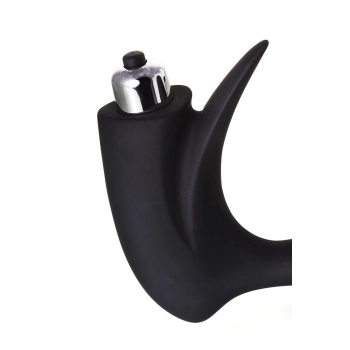 Masażer prostaty Erotist silikonowy czarny 14 cm