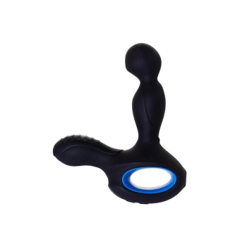 EROTIST SIXTH Prostate Massager vibro with heating silicone black 14.5 cm
