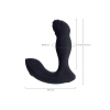 Prostate vibration stimulator with remote control Erotist Mounto, silicone, 13.2 cm