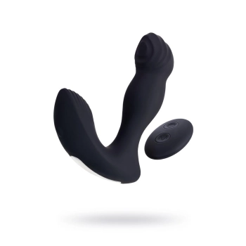 Prostate vibration stimulator with remote control Erotist Mounto, silicone, 13.2 cm
