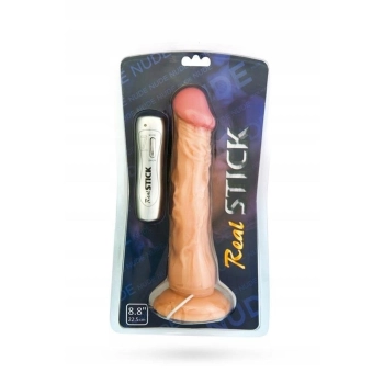 Wibrator realistyczny RealStick Nude TOYFA 22.5 cm 7 trybów