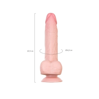 Dildo realistyczne My Babe by RealStick cieliste TPE 22 5 cm