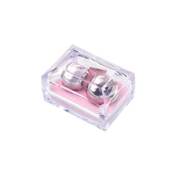 Vaginal balls Metal by TOYFA, metal, silver, O 2.5 cm