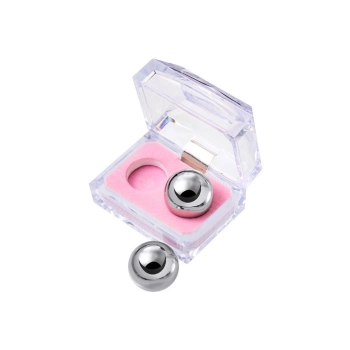 Vaginal balls Metal by TOYFA, metal, silver, O 2.5 cm