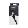 TOYFA POPO Pleasure Anal Beads Black