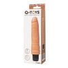 Wibrator realistyczny A Toys z pierścieniami 19 cm