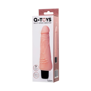 Wibrator realistyczny wielostopniowy A-Toys TPE 16 cm
