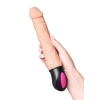 Wibrator grzewczy elastyczny TPE A-Toys Benedick 19 cm