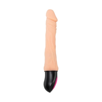 Wibrator grzewczy elastyczny TPE A-Toys Benedick 19 cm