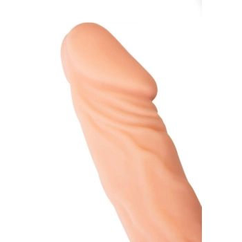 Wibrator grzewczy elastyczny TPE A-Toys Benedick 19 cm