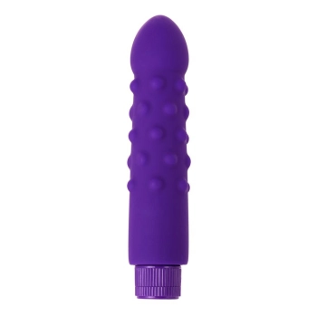 A-TOYS, Vibrator, Silicone, Purple, 17 cm
