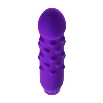 A-TOYS, Vibrator, Silicone, Purple, 17 cm