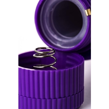 A-TOYS, Vibrator, Silicone, Purple, 17 cm