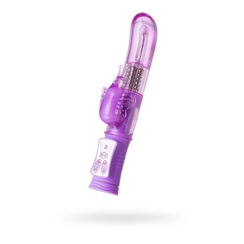 Wibrator króliczek rotacyjny A Toys TPE 22 cm
