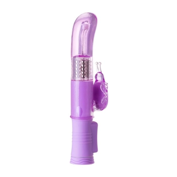 Wibrator króliczek rotacyjny A Toys TPE 22 cm