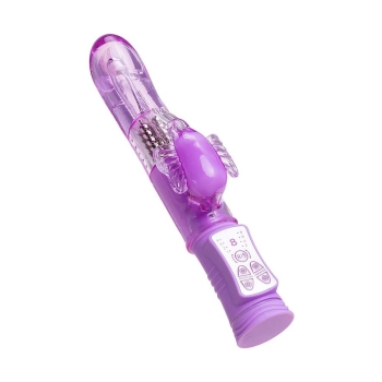 Wibrator króliczek rotacyjny A Toys TPE 22 cm