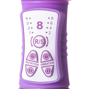 Wibrator króliczek rotacyjny A Toys TPE 22 cm