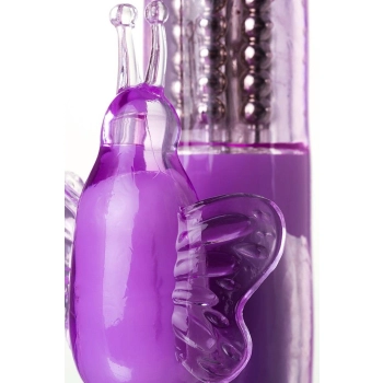 Wibrator króliczek rotacyjny A Toys TPE 22 cm