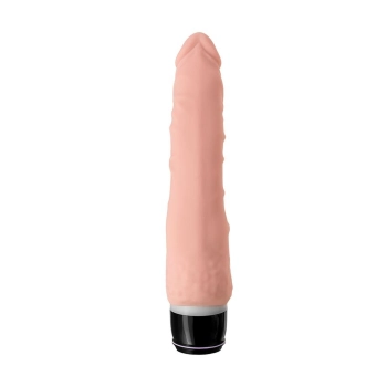 A-TOYS, Realistic Multi-Speed Vibrator, Silicone, Vibration Modes, 17.2 CM