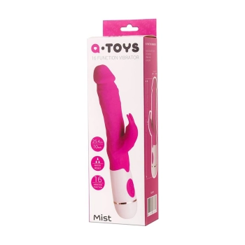 Wibrator króliczek Mist A-Toys silikonowy różowy 25 cm