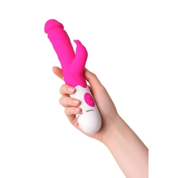 Wibrator króliczek Mist A-Toys silikonowy różowy 25 cm